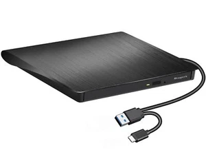 External DVD CD Drive USB 3.0 -C Ultra Slim Drives CD DVD RW Player/DVD CD RO... - Picture 1 of 7