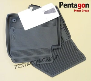New Genuine Peugeot 3008 P84 2017-2024 Set Of 4 Rubber Floor Mat Set 1616435180 - Picture 1 of 3