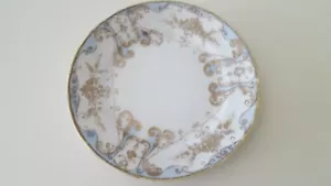 SELTEN/VINTAGE SHOFU HANDBEMALT BROT UND BUTTER TELLER BLAU & GOLD - BESETZT JAPAN - Bild 1 von 3
