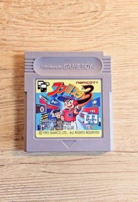 FAMISTA 3 Japanese Ver Game Boy [ New Battery Maint completed Tested & Working ] - Image 1 of 4
