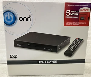 ONN DVD Player, Remote Control, RCA cable NEW open box - Picture 1 of 4