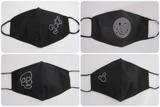 Mund-Nasen-Maske Schutzmaske Gesichtsmaske Baumwolle waschbar mit Filtertasche