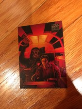 STAR WARS CHEWBACCA SOLO CARD # 66 GALAXY SERIES 4 TOPPS 2009