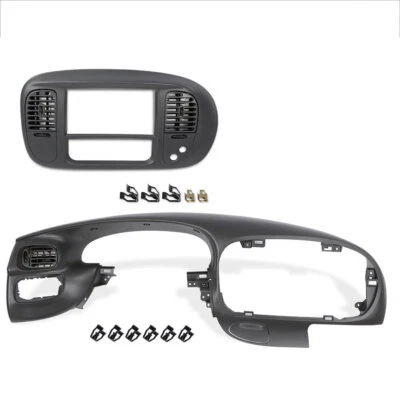 Fit For 97-03 Ford F150 Expedition Center Dashboard Bezel Trim Surround Panel - Image 1 of 4