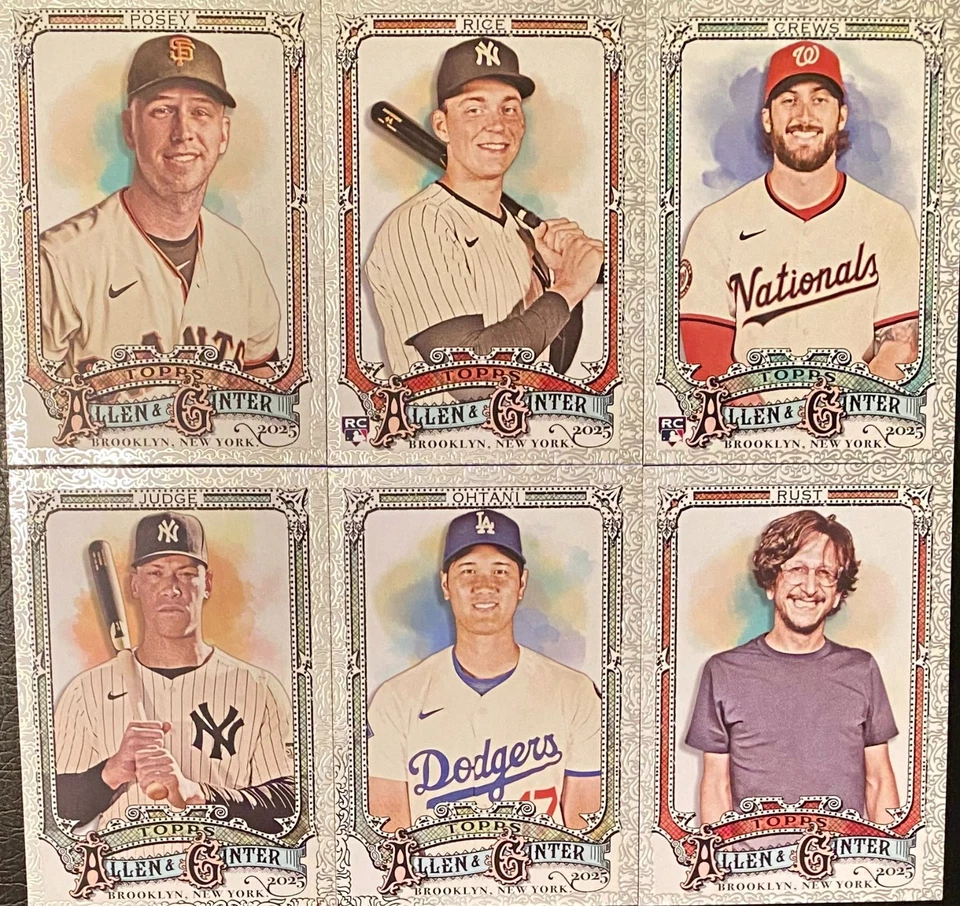 Topps Allen & Ginter 2025 - FILIGRANA FILAGRANA DE LÁMINA - Tú eliges completa tu conjunto Foto 1 de 1