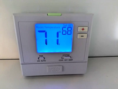 Termostato digital no programable Pro1 T701 - Pantalla retroiluminada azul Foto 1 de 4