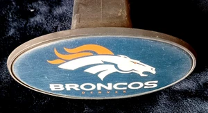 LOT of 2 items - Denver Broncos Wall Mounted Bottle Opener and Hitch Cover - Picture 1 of 10