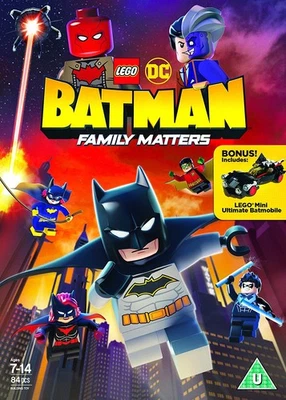 LEGO DC Batman: Family Matters DVD (2019) Matt Peters cert U Fast and FREE P & P - Image 1 of 2