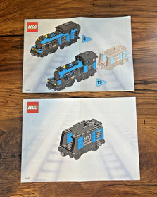 LEGO Trains: Large Locomotive & Tender 3741 & 3742 - Instruction Manuals Only