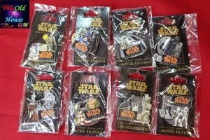 Disney WDW Star Wars Weekends Pins X8 NEU LE1000/LE7000 Neu in Verpackung 2006 - Bild 1 von 5