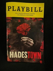 Hadestown Playbill Los Angeles Hollywood Pantages Theatre 21 pages - Picture 1 of 1