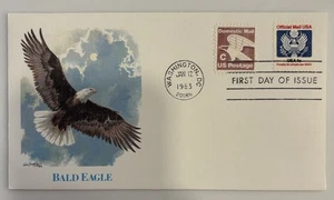 “Bald Eagle” 1983 United States Stamp First Day Of Issue Cover - Picture 1 of 2