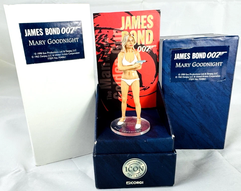 JAMES BOND CORGI ICON MARY GOODNIGHT 1ª EDICIÓN 007 Foto 1 de 4