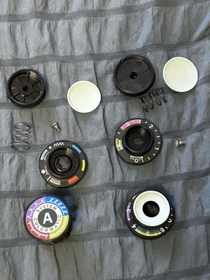 Husqvarna Viking 6460 Máquina de Coser Suecia Selector de Puntada Longitud Dial Set Foto 1 de 4