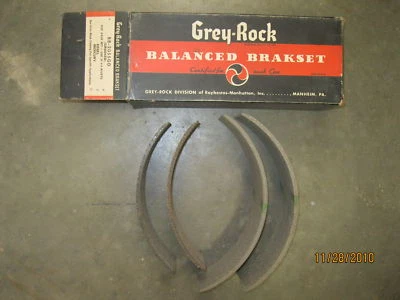 BRAKE LININGS For 1957 1958 1959 1960 MERCURY & 1958 EDSEL - Part # BB-2055GD - Imagem 1 de 3