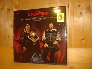 Signed Signiert ZUBIN MEHTA Verdi Il Trovatore Leontyne Price Domingo RCA 3LP NM - Bild 1 von 3