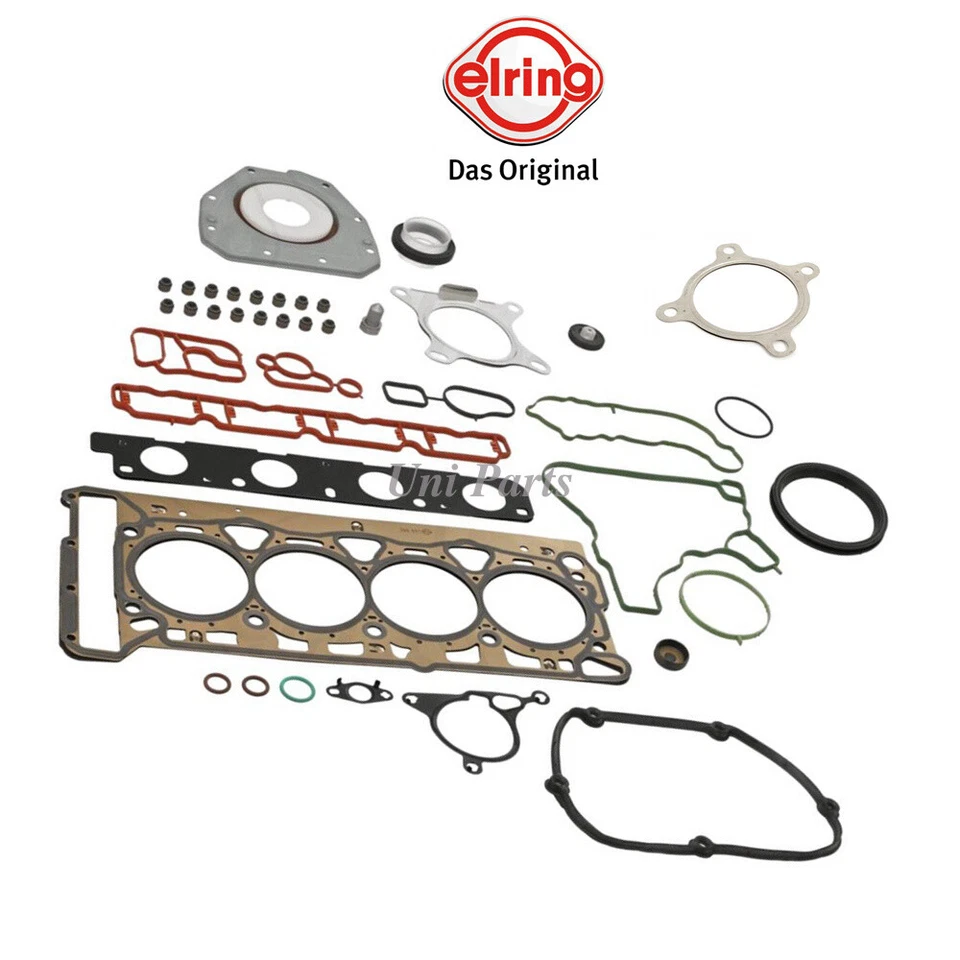 Juego de juntas de culata y cárter de motor Elring OEM para VW Jetta 06-14 Foto 1 de 1