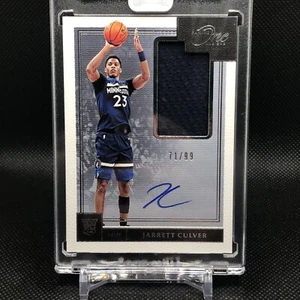 Jarrett Culver 2020 One and One RPA Silver #d /99 On-Card Auto Timberwolves - Picture 1 of 2