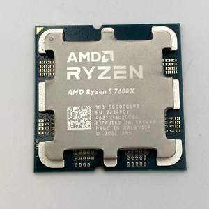 AMD Ryzen 5-7600X Desktop Processor (4.7 GHz, 6 Cores, 12 Threads, AM5) - Good - Picture 1 of 2