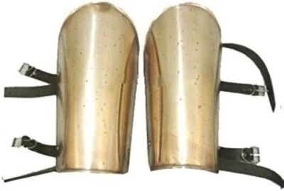 Medieval Gothic Fantasy Metal Warrior Vambrace 300 Spartan Arm Guard Set Bracers - Image 1 of 4