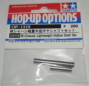 Tamiya M-Chassis Lightweight Hollow Shaft Set NEW 54319 M03 M04 M05 M06 - Picture 1 of 1