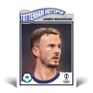 Topps UCL Living Set - Card 783 - James Maddison - Tottenham Hotspur - Bild 1 von 2