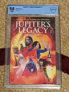 Jupiter's Legacy: Requiem #1 2021 Mark Millar Edwards Netflix Series 9.8 CBCS - Picture 1 of 5