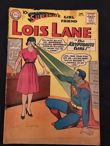 SUPERMAN'S GIRLFRIEND LOIS LANE #16 (1960) "The Kryptonite Girl", Around GD - Picture 1 of 8