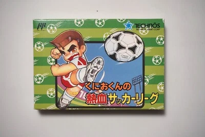 Famicom Kunio-kun no Nekketsu Soccer League boxed Japan FC game US Seller - Image 1 of 4