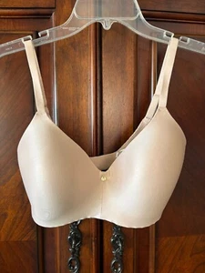 Chantelle French T-Shirt Bra Jolie Wirefree size 34DD Nude Blush - Picture 1 of 3