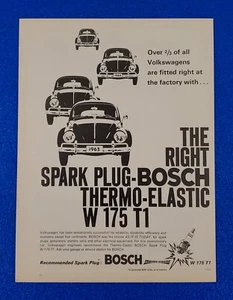 1963 BOSCH SPARK PLUG THERMO-ELASTIC W 175 T1 VOLKSWAGEN VW FACTORY CHOICE BUG - Picture 1 of 1