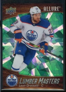 2023-24 Upper Deck Allure Lumber Masters Green #LM10 Leon Draisaitl 165/249 - Picture 1 of 2