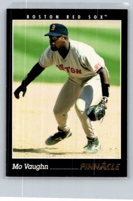 1993 Pinnacle Baseball #189 Mo Vaughn - VG - Boston Red Sox - Image 1 of 2
