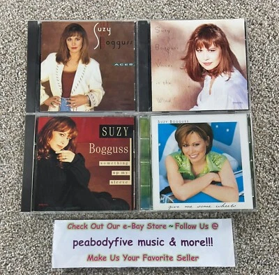 Lot Of 4 SUZY BOGGUSS CDS - Aces, Voices In The Wind, Something, Some Wheels - Image 1 of 2