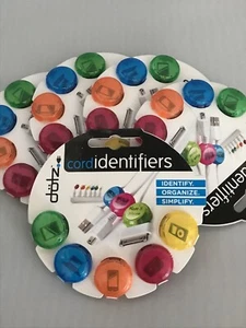 DOTZ Cord Identifiers, 5 Pieces, Assorted Colors, (Pack Of 5), 20 Pcs. - Picture 1 of 5