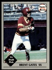 1991 Front Row Draft Picks #22 Brent Gates Minnesota Golden Gophers