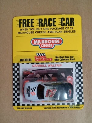 1995 NASCAR MilkhouseCheese Promotion #17  Darrell Waltrip 1/64 Chevy MonteCarlo - Image 1 of 4