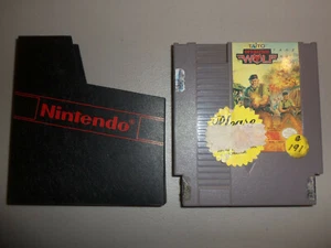 Cartucho de videojuego original genuino Operation Wolf Nintendo NES Taito con manga - Imagen 1 de 12