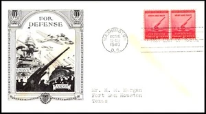 900-54 US Defense Issue FDC. Day Lowry Cachet, addressed with OF - Picture 1 of 3