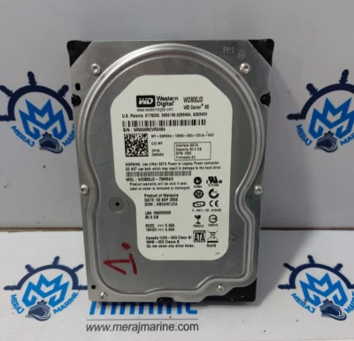 Western Digital WD800JD Hard Drive 80GB WD800JD-75MSA3 - Image 1 of 4