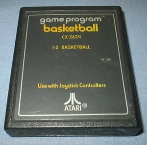 Basketball (Atari 2600, 1978) CX-2624 (NTSC/US/CA) nur Cartridge - Bild 1 von 3
