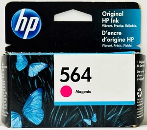 New Genuine HP 564 Magenta Ink Cartridge for OfficeJet 4610 4620 4622 - Picture 1 of 3