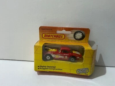 1983 matchbox box red 1962 corvette mb71 car - Image 1 of 4