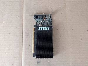 MSI NVIDIA GEFORCE GT 710 1GB DDR3 VIDEO GRAPHICS CARD GT 710 1GD3H LP V1-1(54) - Picture 1 of 6