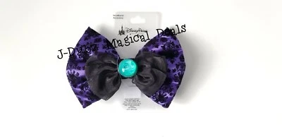Nuevo con etiquetas Orejas de arco intercambiables púrpura Madame Leota Haunted Mansion de los parques de Disney  Foto 1 de 4