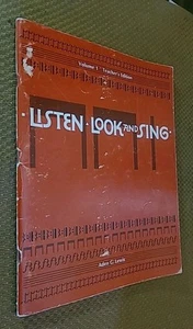 HÖREN SCHAUEN UND SINGEN von Aden G. Lewis (1971, Taschenbuch) Lehrerausgabe - Bild 1 von 11