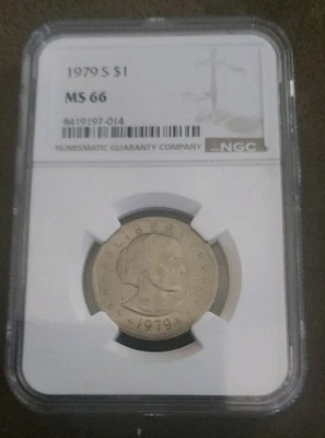 1979 S Susan B Anthony Dollar MS 66 NGC - Image 1 of 2