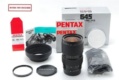 BOXED [Almost Unused] SMC PENTAX A 645 80-160mm f/4.5 Zoom Lens for N NII JAPAN - Image 1 of 4