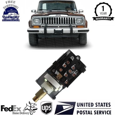 Headlight Switch For 1979-1983 Jeep Cherokee For CJ5 For 1979-1983 Wagoneer - Image 1 of 4