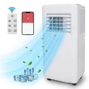9000BTU Mobile Air Conditioner 4 in1 Portable Air Conditioning Unit Dehumidifier - Picture 1 of 11